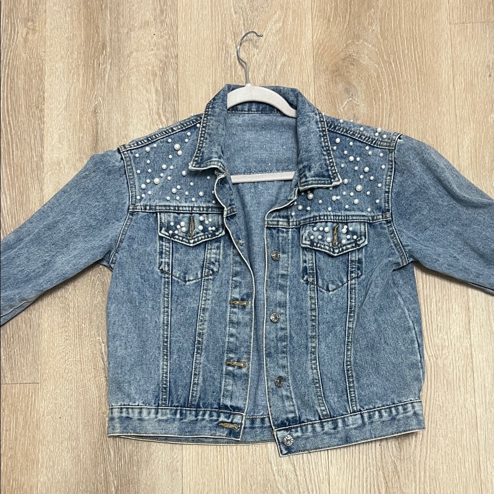 Studded Denim Jacket